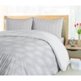 thumbnail image 5 of Ambesonne Abstract Duvet Cover Sets, Whirlpool Circles Lines, 2-Queen, Pale Taupe White, 5 of 7