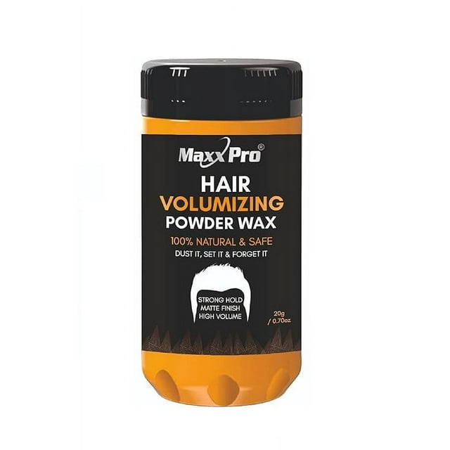 Maxxpro Hair Volumizing Powder Wax with Strong Hold | Matte Finish Powder-Wax (20GM) VOLUMIZERV Wax Strong Hair Volumizer Powder Volume For Men Hair Styling wax