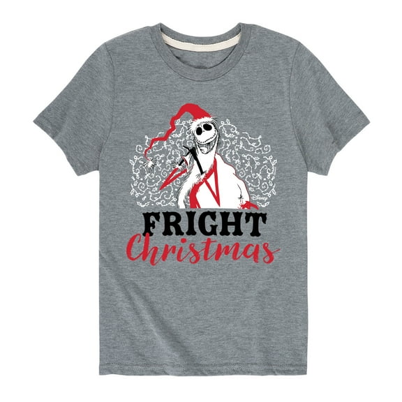 The Nightmare Before Christmas - Fright Christmas - Toddler And Youth Short Sleeve Graphic T-Shirt