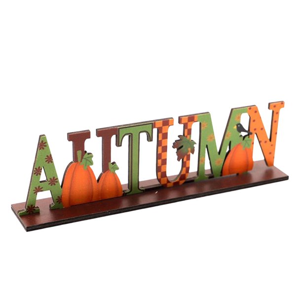 Adorno decorativo de temporada para escritorio, ideal para decorar el hogar y la mesa durante todo el año.