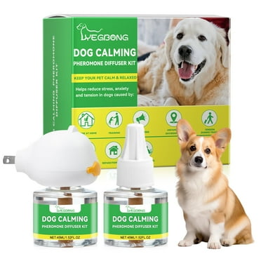 Demine Dog Calming Pheromone Diffuser is effective in relieving anxiety and stress in all dogs