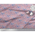 thumbnail image 3 of Soimoi Cotton Jersey Fabric Scales Geometric Print Fabric by Yard 58 Inch Wide, 3 of 3