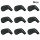 thumbnail image 5 of Paquete de 9 fundas Sonducket para palos de Golf impermeables negro, 5 of 6