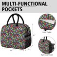 thumbnail image 6 of Obrewu Strawberry Plants Fruit Lunch Bag for Adult, Insulated, Leakproof, Oxford Cloth, 6 of 7