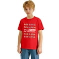 thumbnail image 2 of CUZIBR Boys Girls Graphic T-Shirt Print 100 Days Of School Letter Print Short Sleeve Casual Crewneck Tees For Kids Youth Soft Breathable Shirt Daily Wear Basic Tees Tagless,Red,3-4 Years, 2 of 7
