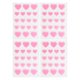 thumbnail image 2 of 4 Packs 18 Dots Pimple Patch Hydrocolloid Patches Heart Shape Facial Spot Makeup Sticker Pink, 2 of 5