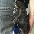 thumbnail image 5 of 2pcs Porte-Clés Rétractable Porte-Badge de Recul Mousqueton Résistant, 5 of 5