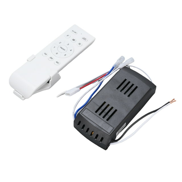 Ceiling Fan Controller Receiver, Drop Proof Ceiling Fan Remote Control Kit Timer 6 Speeds for Home