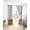 Orange, variant on Geomrtic Yellow, Blackout Curtains 96 Inches Long for Bedroom, Abstract Stripes Patckwork Modern Art Thermal Insulated Room Darkening Black Out Window Curtain Panels Grommet Drapes for Living Room