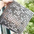 thumbnail image 3 of Mosaico de metal, panel de aluminio y plástico, adhesivo para pared, dorado, abstracto, impermeable, para cocina, baño, azulejos, decoración de pared, 3 of 5