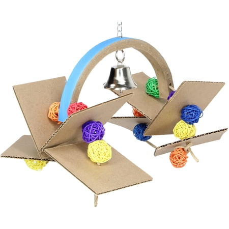 2205 Rainbow Drop Medium Bird Toy