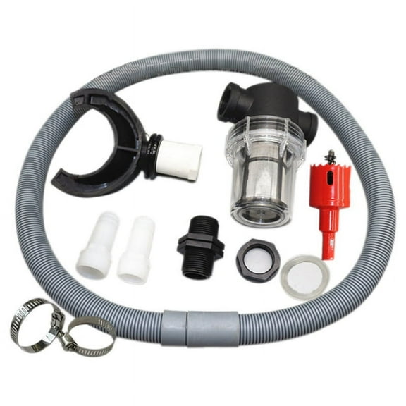 Rain Catcher Rain Diverter Rainwater Collection System 1 Set 75mm Flex Hose Sealing Rubber Ring