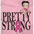 thumbnail image 2 of Breast Cancer Betty Pretty Strong Women's T Shirt Ladies Tee Brisco Brands S, 2 of 5