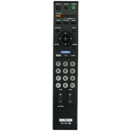 RM-YD014 Replace Remote for Sony Bravia TV KDL-32VL140 KDL-32XBR4 KDL-40D3000
