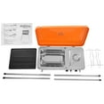 thumbnail image 5 of 2-Burner Gas Camping Stove Adjustable Firepower Portable Outdoor Grill Stove for Camping, 5 of 13
