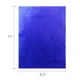 thumbnail image 2 of Papel metalizado Hygloss, 8,5 x 11 cm, 100 hojas, color azul, 2 of 4