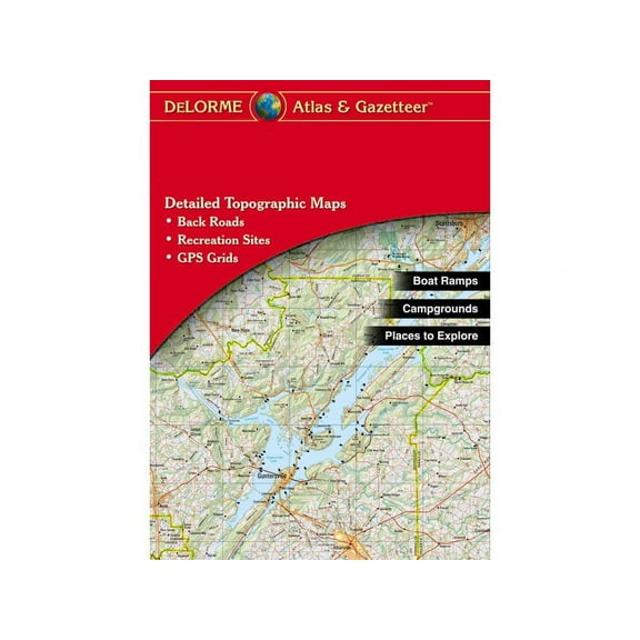 Delorme Atlas & Gazetteer: Montana