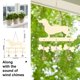 thumbnail image 2 of Kit de carillón de viento de 2 uds, carillón de viento de perro salchicha de madera DIY, colgante de madera decorativo, carillón de viento de animales para decoración del hogar WD.WDQZL Hogar, 2 of 5