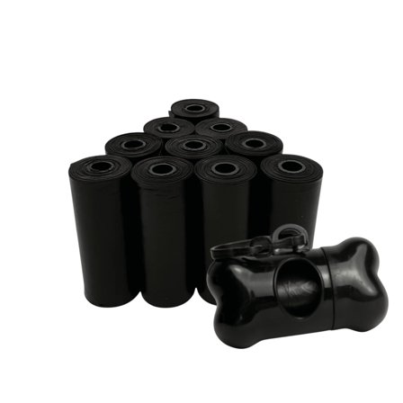 The Room Collective Leakproof Dog Waste Bags with Bag Dispenser, Unscented, 150 Count (10 Pack)