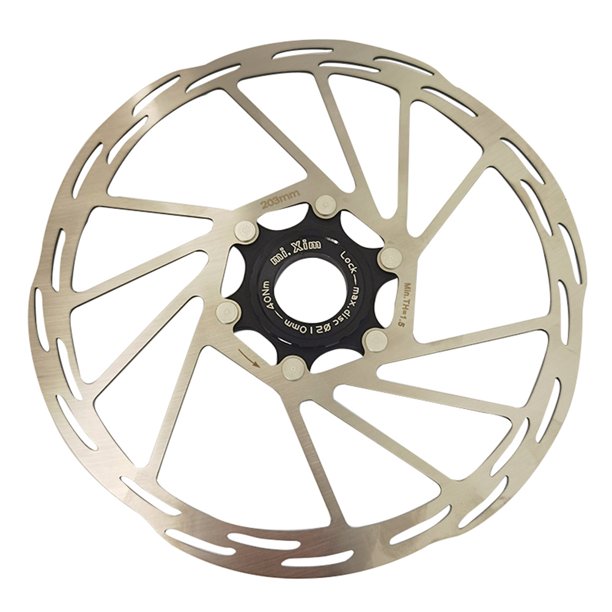 Rotor Del Freno Bicicleta Mi Xim MTB Road Bike Rotor Bicicleta Centerlock Rotores de freno de disco (203 mm) Tmvgtek Accesorios para bicicletas