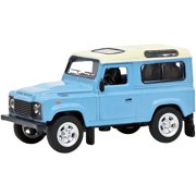 Land Rover Defender Light Blue with Cream Top 1/64 Diecast Model Car by Schuco