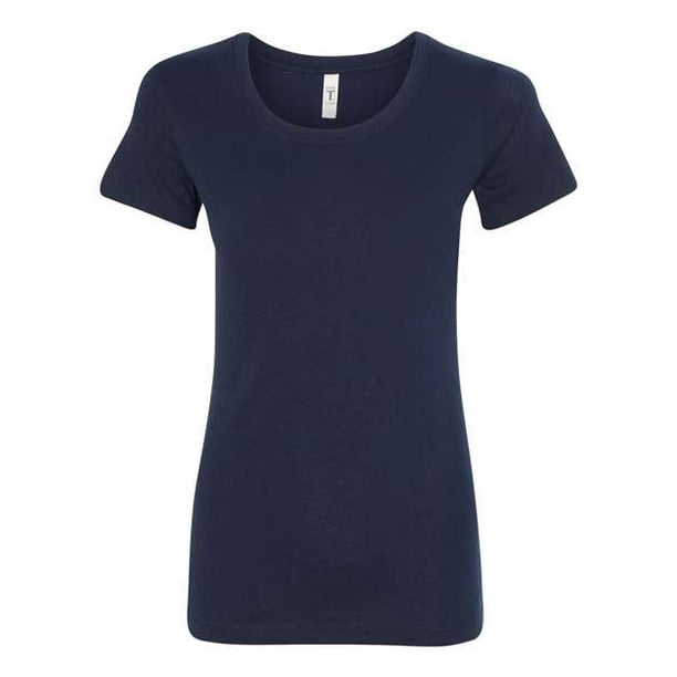 Next Level Camiseta de manga corta ideal para mujer N1510 Azul marino medianoche 3XL Ropa de siguiente nivel 1510 Walmart en linea
