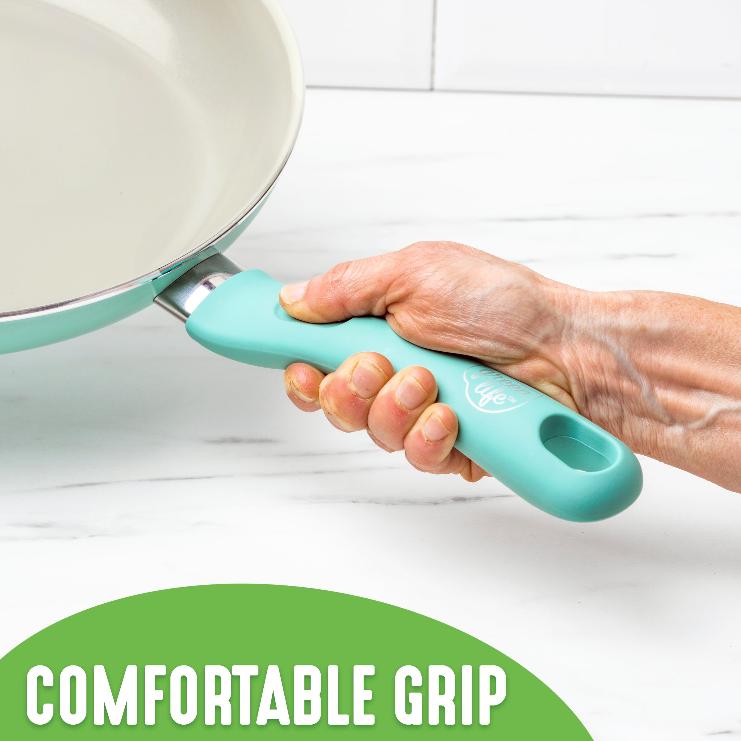  GreenLife Soft Grip Diamond Healthy Ceramic Nonstick