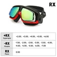 thumbnail image 3 of Big Vision Swim Goggles with Customizable Lenses Water Sports Glasses Anti-fog UV Protection Earplugs, 3 of 7