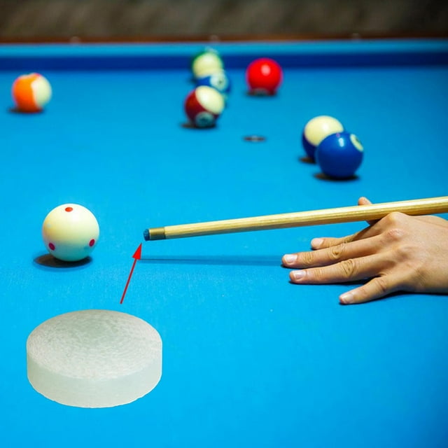 Billard Piscine Queue Pointe Jeu d'Intérieur Pointe Cue Pointe de Remplacement Saut Pointe Vert