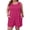 Rose Pink, variant on Gleelist Women's Plus Size Sleeveless Jumpsuit Wide Leg Shorts Romper Loose Fit Overalls with Pockets Summer Outfit XL-5XL