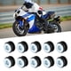 thumbnail image 4 of Ojales de goma ANGGREK M6 para motocicleta 10 uds Kit de ojales de goma Acero accesorios de repuesto, 4 of 8