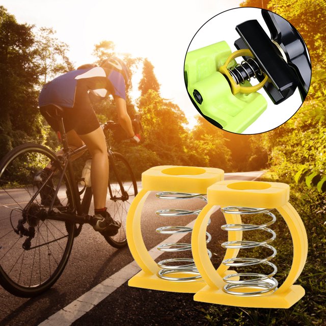 2 Bisagras para Bicicleta, Hebilla en C, Paralelizador, Fácil Giro, Bisagra para Cuadro de Bicicleta Plegable, Resorte de Abrazadera para Bicicleta Plegable Brompton