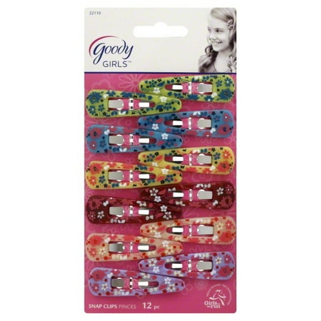 Goody Snap Clips, 12 count