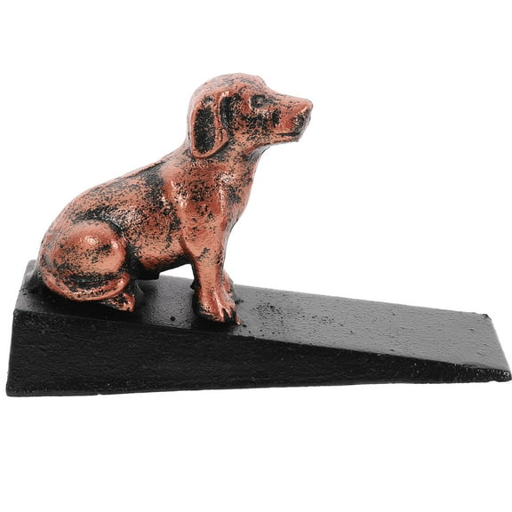 WINOMO Decorative Door Stop Dog Shaped Wear-resistant Homeowners 1Pcs
