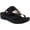 Jet Black, variant on Revitalign Breakwater Women's Adjustable Platform Sandal