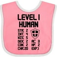 thumbnail image 3 of Inktastic Level 1 Human Boys or Girls Baby Bib, 3 of 4