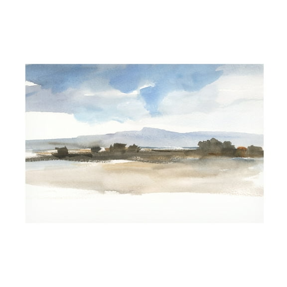 Trademark Fine Art Ethan Harper Foggy Mountain Vista II Canvas Wall Art