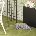 thumbnail image 2 of DecMode 6" Indoor Outdoor Dog Garden Sculpture, 2 of 8