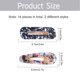 thumbnail image 2 of Juego de pinzas para el cabello de resina, pinzas, accesorios para el cabello, pasadores para el cabello con estampado de leopardo para mujeres, regalos para mujeres y niñas, 2 of 5