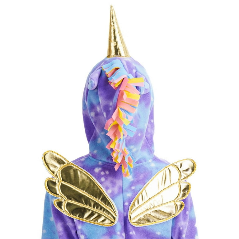 Walmart unicorn onesie sales gold wings