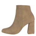 thumbnail image 3 of Botín De Gamuza Para Mujer Castalia 246-93 Beige, 3 of 3