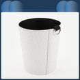 thumbnail image 6 of Unique Bargains Car Trash Can Hanging Front Rear Seats Trash Bin Weaving Pattern White 1 Pcs, 6 of 6