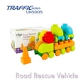 thumbnail image 2 of UNiPLAY Road Rescue Toy, Building Block Tow Truck for Cognitive Development, Motor Skills, Sensory Learning, Educational Toy for 3 Years Old and Up (37-Piece Set), 2 of 5