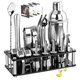 thumbnail image 1 of Juego De Coctelera, Acero Inoxidable, 23 Piezas, 750 Ml Xtellar plateado, 1 of 3