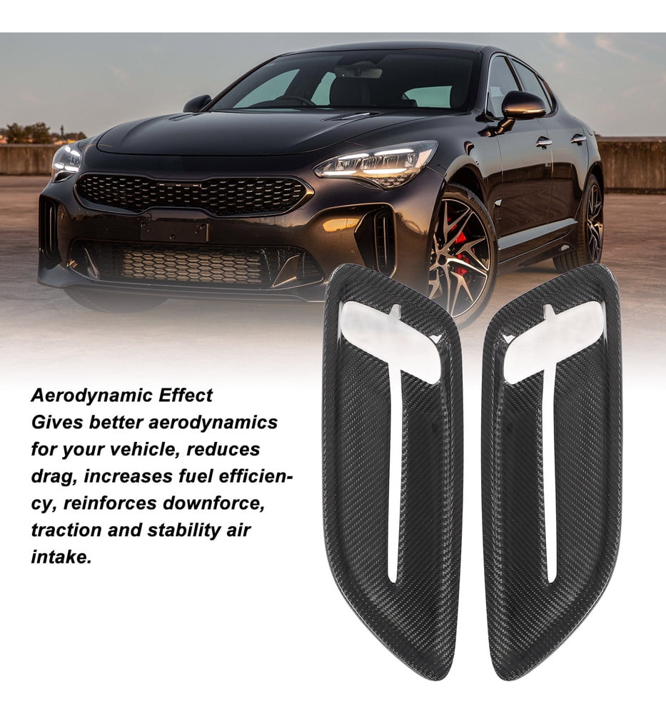 Applicable to Engine Hood Air Vent Cover, 2 Pieces