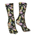 thumbnail image 7 of Salouo Cartoon Astronaut In Spacesuit Pattern Fun Novelty Crew Socks,Casual Athletic Socks Neutral Socks, 7 of 7