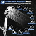 thumbnail image 6 of Shower Heads with Handheld , High Pressure Shower Head with 1 Replaceable Filters-The Perfect Detachable Heads for Bathroom Upgrade, 6 of 7