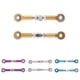 thumbnail image 5 of 2 varillas de dirección RC mejoradas para accesorios de coches modelo HSP 94123/94103 dorado, 5 of 9