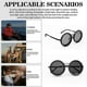 thumbnail image 5 of 1-9 Gears Adjustable Tint Sunglasses for Men UV400 Polarized Fishing Sunglasses, UV Protection Glasses Round Shady Rays for Outdoor Travel, 5 of 5