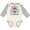 Natural and Heather, variant on Inktastic Are You Yeti for Christmas with Yeti and Snowflakes Adult Boys or Girls Long Sleeve Baby Bodysuit
